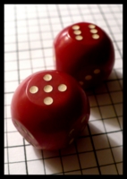 Dice : Dice - 6D Pipped - Bo-Jo Dice Red - Ebay Mar 2010